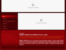 Tablet Screenshot of kuwaitlogistics.net